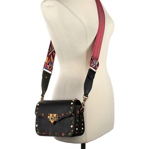 Studded Guitar Strap Purse